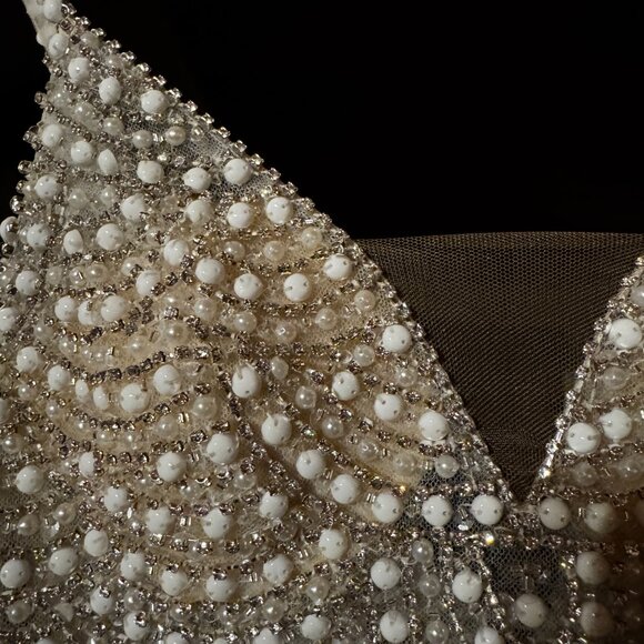 DB Studio Embellished Wedding Top - Picture 7 of 14